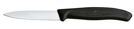 Victorinox Swiss Classic Gemüsemesser, glatt, 8 cm, schwarz