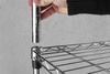 Regał z 5 półkami, HENDI, chromowany, chromowany, 910x455x(H)1830mm