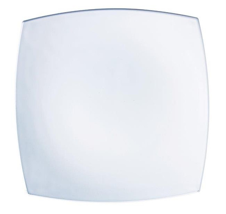 DELICE BLANC Weißer flacher Teller