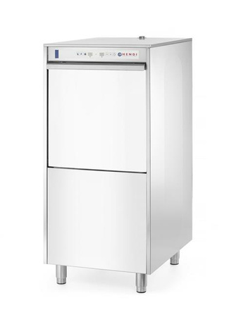 Zmywarka do tac i garów 50x60, elektroniczna, z dozownikiem detergentu i pompą spustową, 230V