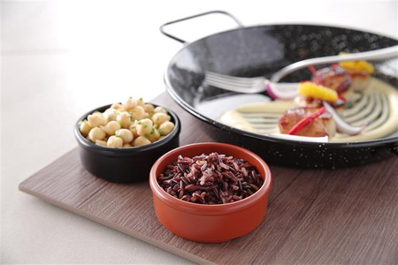 Butter- und Saucenschale schwarz, 3er-Set.