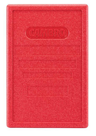 Pokrywa do pojemników termoizolacyjnych CAMBRO Cam GoBox® ładowanych od góry czarna