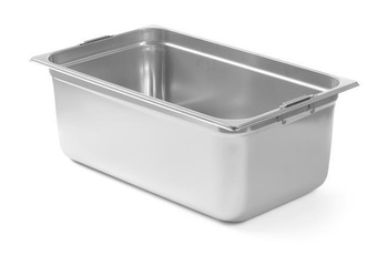 GN 1/1-BEHÄLTER MIT ABNEHMBAREN GRIFFEN - 530x325 mm