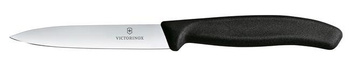 Victorinox Swiss Classic Gemüsemesser, glatt, 10 cm, schwarz