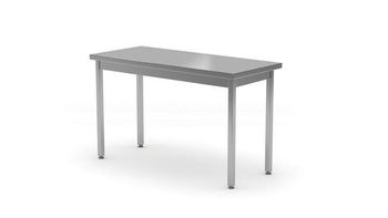 Stół przyścienny z półką - skręcany, głębokość 700 mm, HENDI, Kitchen Line, 1800x700x850 mm, 1800x700x(H)850mm