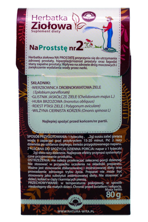 PROSTATA-KRÄUTERTEE 2 80G
