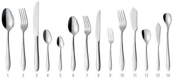 JAZZ" Fischbesteck - 6er-Set