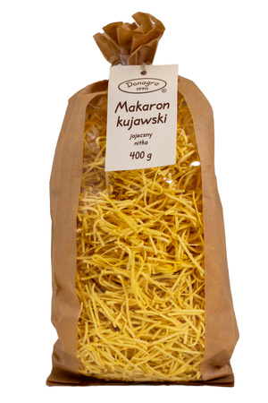 Makaron tradycyjny kujawski nitka 400g 10szt