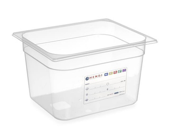 GN 1/2 HACCP-Behälter aus Polypropylen 100mm