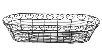 Deko-Korb länglich, 385x160 mm