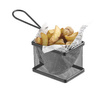 Miniaturkorb für frittierte Snacks 100x80x75
