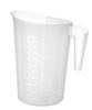 Stapelbarer Messbecher aus Polypropylen 5 l