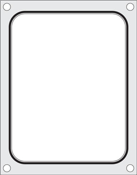 Siegelstempel für CAS CDS-01 Traysealer ohne Teilung 227x178 mm