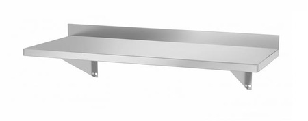 Hängeregal auf Konsolen, mit zwei Konsolen, Maße 800x300x250 mm