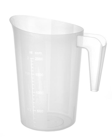 Stapelbarer Messbecher aus Polypropylen 1 l