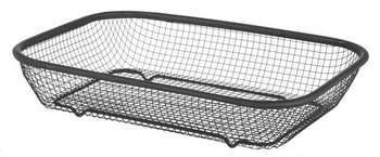 Servierkorb schwarz, 295x220 mm