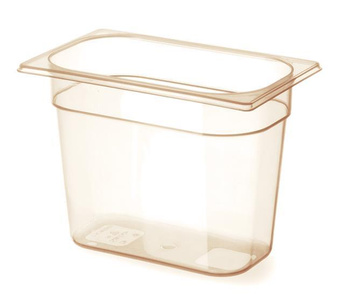 GN 1/4-Behälter aus hochtemperaturbeständigem Grilamid 65 mm