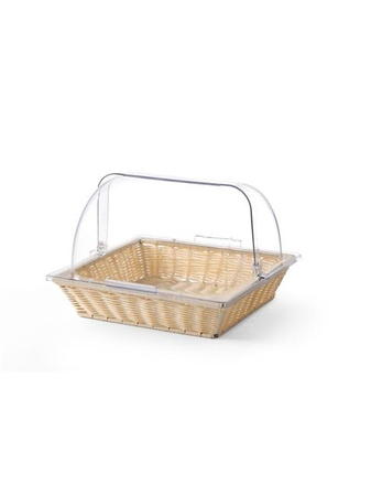 Rolltop-Deckel für Brotkörbe aus Polycarbonat
