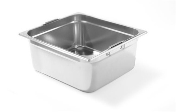 GN 2/3-BEHÄLTER MIT ABNEHMBAREN GRIFFEN - 354x325 mm