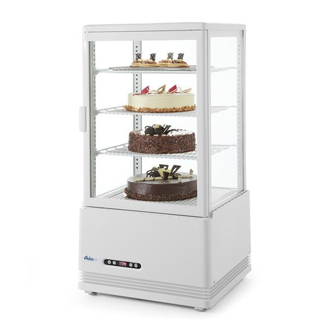 Kühlvitrine einrichten Schwarz