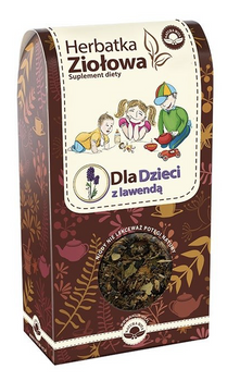Herbatka ziołowa dla dzieci z lawędą 80g