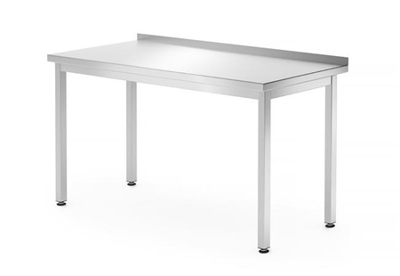 Schraubbarer Arbeitstisch für die Wandmontage mit Rand, Abmessungen 1400x700x850 mm