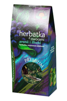 Herbatka z owocami aronii i śliwki 100g