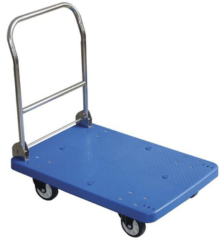 Plattformwagen mit klappbarem Griff