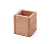 Besteckbehälter aus Holz 80x80x95 mm