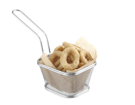 Miniaturkorb für frittierte Snacks 130x115
