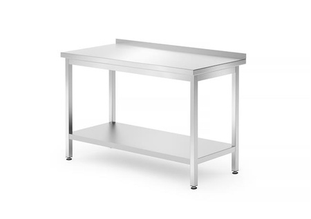 Wandarbeitstisch mit Regal - verschraubt, Größe 1200x700x850 mm