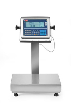 Waga platformowa LCD z wysięgnikiem i z legalizacją, 60 kg 342x386x(H)534