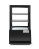 Set-Top-Kühlvitrine 58L schwarz