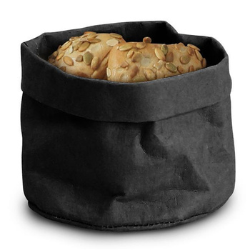 Papiertüte für Brot schwarz