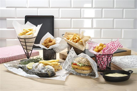 Pergamentpapierblock (500 Blatt), Druck, 420x275