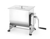Handmixer für Wurstbrät, kippbare Schüssel, 20 Liter Fassungsvermögen.