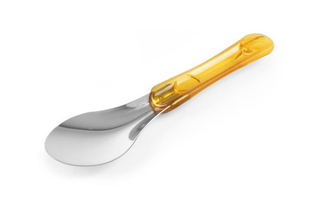 Eisspachtel mit Tritangriff lila