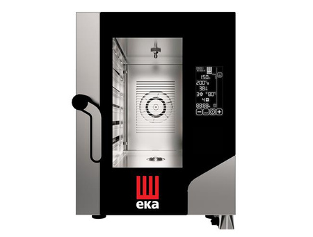 Black Mask COMPACT 6 x GN 1/1 Elektro-Kombi-Dampfbackofen mit Direkteinspritzung