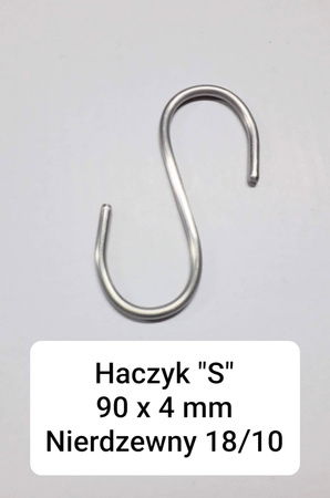 Haczyki do wędzenia 90x4mm 5szt.