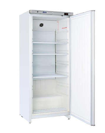 Szafy chłodnicze i mroźnicze Budget Line w obudowie ze stali malowanej na biało  600 L