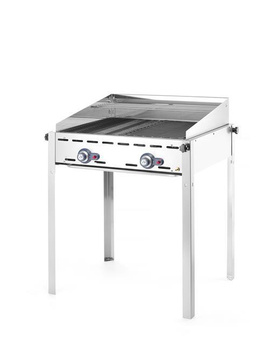 Green Fire" Profi Line 2-Brenner Grill - ohne Ablage