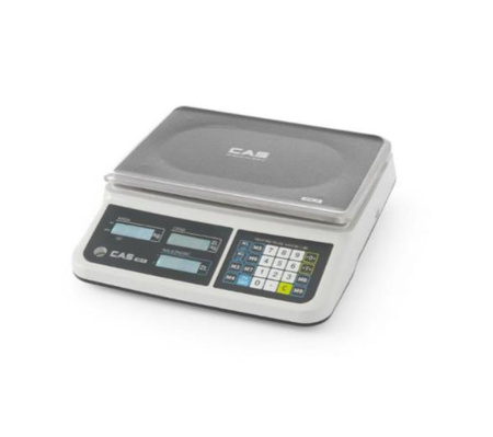 Kalkulationswaage mit Eichung von 15 kg