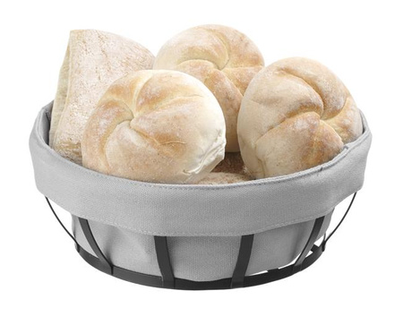 Brotkorb mit Tasche, rund