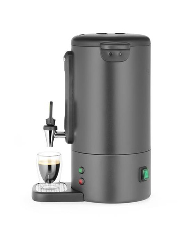 Kaffeemaschine - Design by Bronwasser mattschwarz, 7l