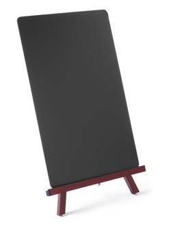 Tafel auf einer Staffelei
