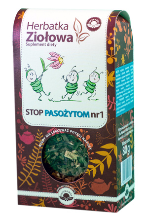 Herbatka ziołowa stop pasożytom 80g