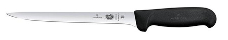 Victorinox Fibrox Filetiermesser, schmale Klinge, 20 cm, schwarz