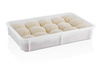 Pizzateigbehälter aus Polypropylen 600x400x(H)105 mm