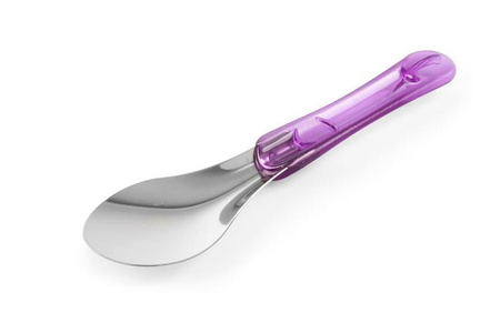 Eisspachtel mit Tritangriff lila