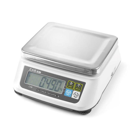 Küchenwaage mit Eichung, 30 kg